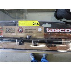 Tasco gun sight for .22 rifle