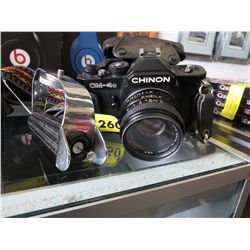 Chinon CM-4s camera, with strap