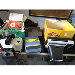 3 Polaroid cameras, Kodak instant cameras