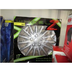 Premium wheel covers, 17"