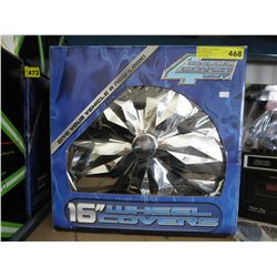 4 Wheel cover set, 16"