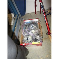 Box of pressure gauges