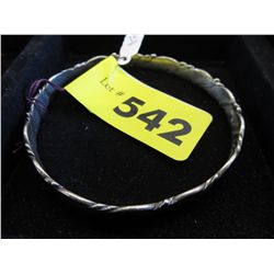.925 Silver bangle bracelet