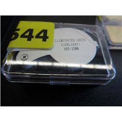 New illuminated jeweler's loupe