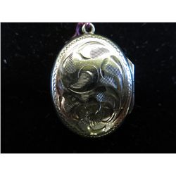 Vintage sterling silver locket