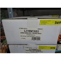 Case of Livewires Jumbo Inside Out candy