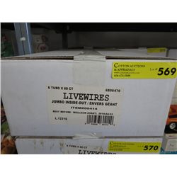 Case of Livewires Jumbo Inside Out candy