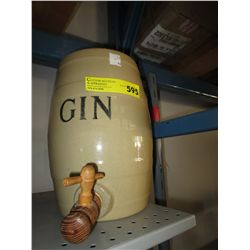 Glazed crock "Gin" with spout