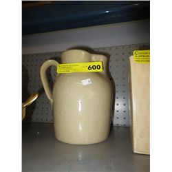 Glazed ceramic jug