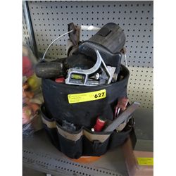 Tool pouch/pail & contents