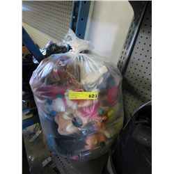 Big bag of children's toys