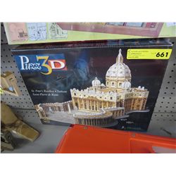 3D Puzzle of St. Peter's Basilica