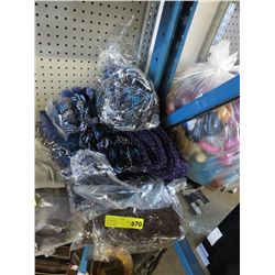 New scarves, knitted & not