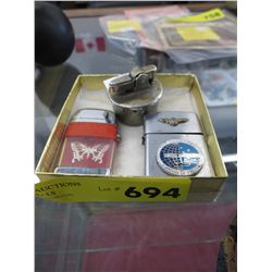 3 Collectible lighters