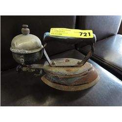 Antique steam iron