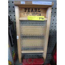 Small vintage washboard by Canadian Woodenware