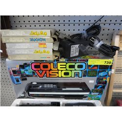 Vintage Coleco Vision game system