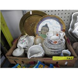 Bavarian china & other decorative items