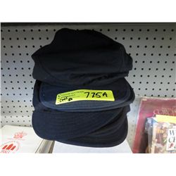 New black cloth caps, approx. 8