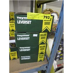 4 Leverset privacy lock sets