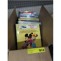 Box of song books, approx. 12