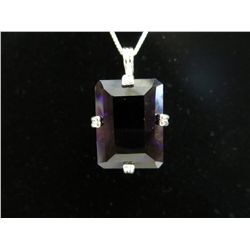 $1200 Gemologist appraised, 22ct amethyst pendant