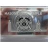 Image 1 : Free Mason's .999 silver finished bar