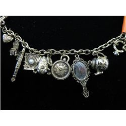 Bracelet  with 10 charms