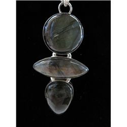 One of a kind Canadian Labradorite necklace