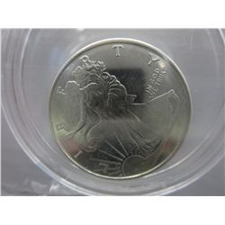 Golden State Mint Walking Liberty round in capsule