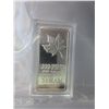 Image 1 : .999 Solid silver Canadian Maple Leaf bar