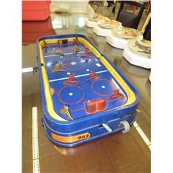 Vintage tabletop hockey game