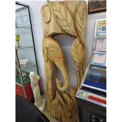 Original chainsaw carving from Chainsaw Mountain