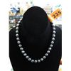 Image 1 : Hand tied Shell Pearl Necklace