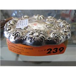 Circa 1902 Sterling silver clothes brush