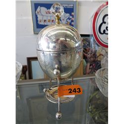 Victorian silver platted egg warmer - circa 1900