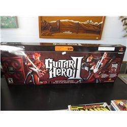 Guitar Hero II game & guitar controller - PS2