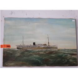 Original oil painting on canvas, signed