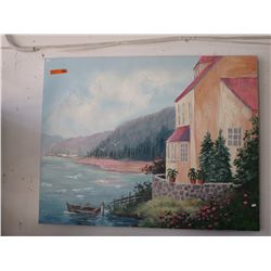 Original paint on canvas - 48" x 38"