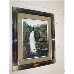 Framed print "Coastal Paradise" by Luke Raffin
