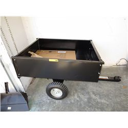 Metal utility trailer for an ATV