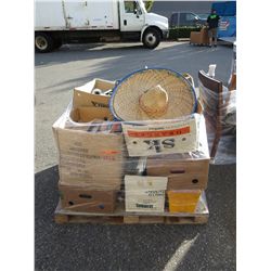 Skid of household & personal items