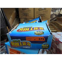 6 Cases of Fruit Rollies candy tape