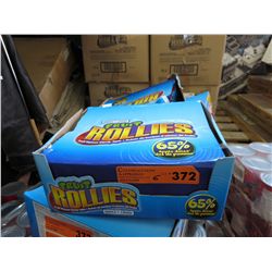 6 Cases of Fruit Rollies candy tape