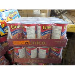 2 Cases of Unico Zesty Pasta Sauce