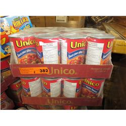 2 Cases of Unico Zesty Pasta Sauce