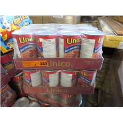 2 Cases of Unico Zesty Pasta Sauce