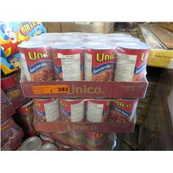 2 Cases of Unico Zesty Pasta Sauce