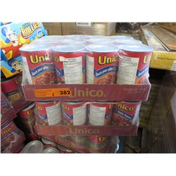 2 Cases of Unico Zesty Pasta Sauce