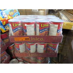 2 Cases of Unico Zesty Pasta Sauce